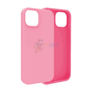 iPhone 14 Slim Soft Silicone Protective ShockProof Case Cover Pink