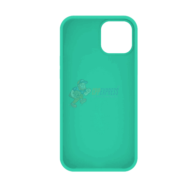 iPhone 14 Slim Soft Silicone Protective ShockProof Case Cover Spearmint Green