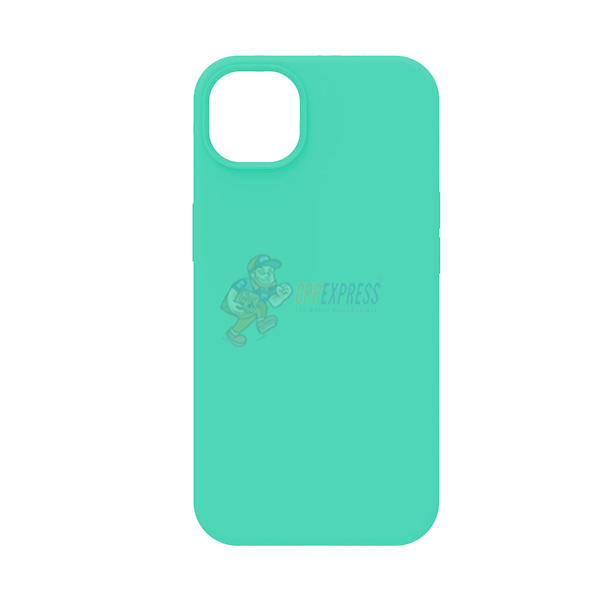 iPhone 14 Plus Slim Soft Silicone Protective ShockProof Case Cover Spearmint Green