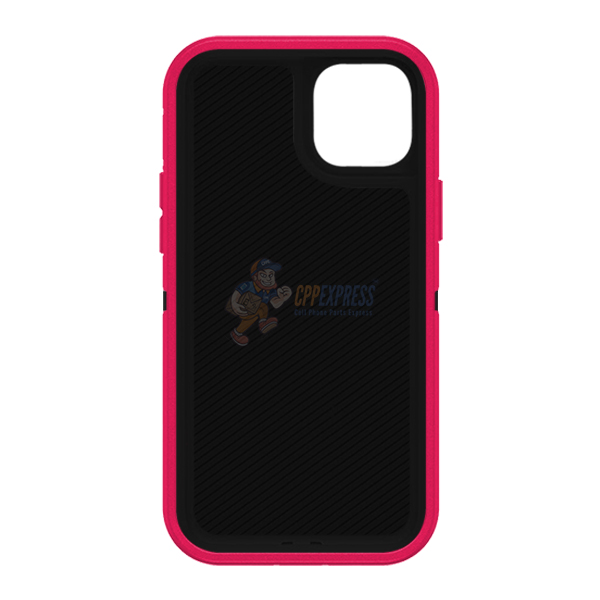 iPhone 14 Plus Shockproof Defender Case Cover with Belt Clip Pink