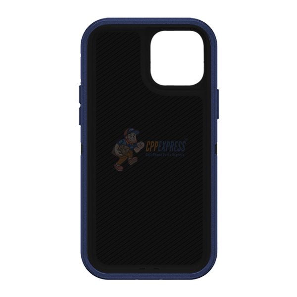 iPhone 14 Shockproof Defender Case Cover with Belt Clip Dark Blue