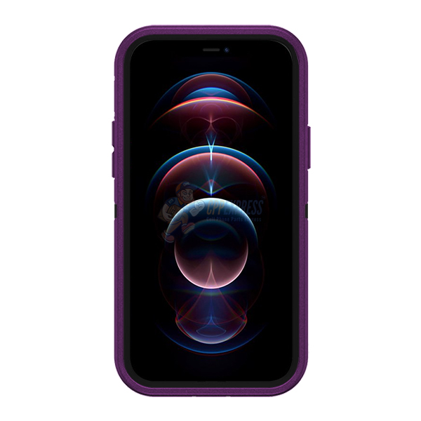 iPhone 14 Shockproof Defender Case Cover with Belt Clip Dark Purple