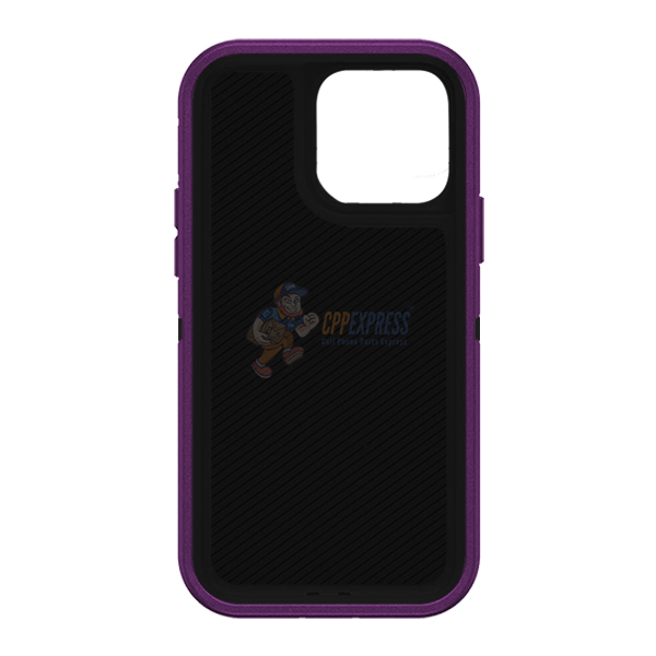 iPhone 14 Pro Shockproof Defender Case Cover with Belt Clip Dark Purple