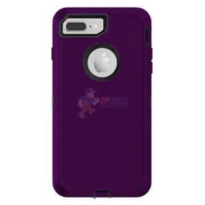 iPhone 7 Plus iPhone 8 Plus Shockproof Defender Case Dark Purple