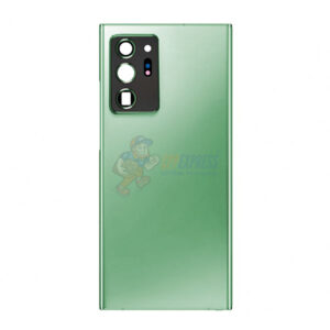 Samsung Galaxy Note 20 Ultra Battery Back Glass Door Cover Housing with Camera Lens Installed Green