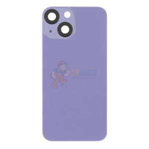 IPhone 14 Battery Back Door Glass Perfect Fit Premium Back Cover Purple