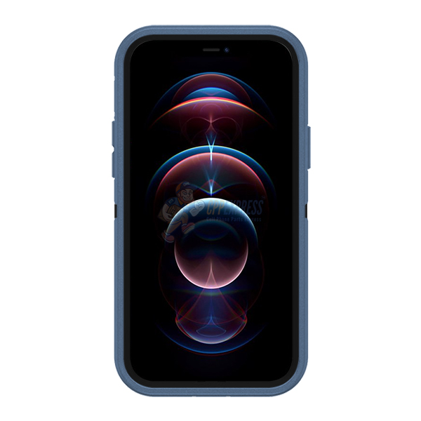 iPhone 14 Shockproof Defender Case Cover with Belt Clip Light Blue