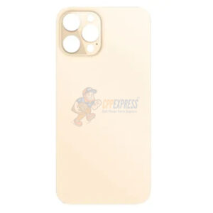 IPhone 12 Pro Glass Back Door Perfect Fit Premium Back Glass - Gold