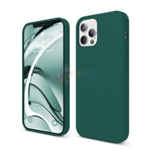 iPhone 12 Pro Max Slim Soft Silicone Protective ShockProof Case Cover Green