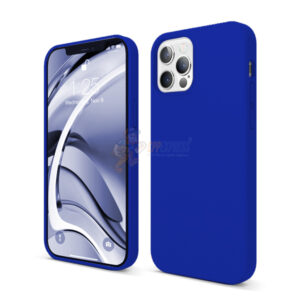 iPhone 12 Pro Max Slim Soft Silicone Protective ShockProof Case Cover Jewelry Blue