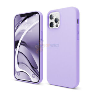 iPhone 12 Pro Max Slim Soft Silicone Protective ShockProof Case Cover Lavender