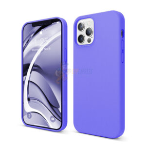 iPhone 12 Pro Max Slim Soft Silicone Protective ShockProof Case Cover Light Purple