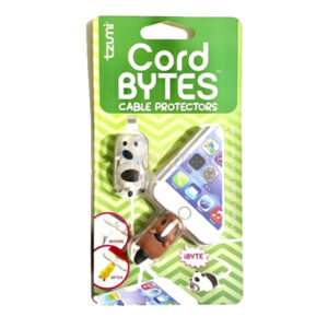 Tzumi Cord bytes Cable Protector Cow Brown