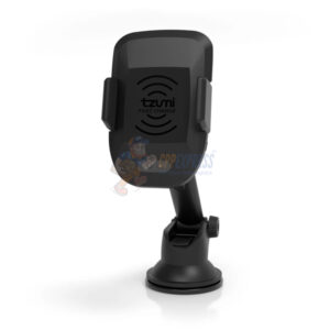 Tzumi Car Charger Magentic Holder Wireless Charging Black