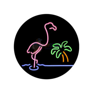 Tzumi Nuckees Trends Phone Grip and Stand Flamingo Neon