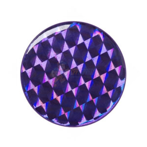 Tzumi Nuckees Gels Phone Grip Stand Purple Holographic