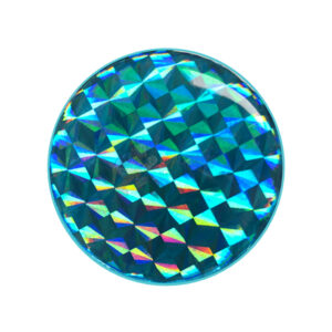 Tzumi Nuckees Gels Phone Grip Stand Holographic Teal