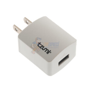 Tzumi AC 1 AMP Wall Charger White