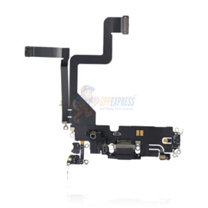 iPhone 14 Pro Charging Port Dock Connector Flex Cable Black