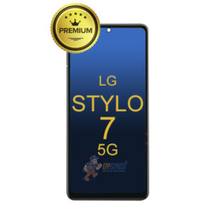 LG Stylo 7 LCD Touch Screen Digitizer Assembly with Frame Black