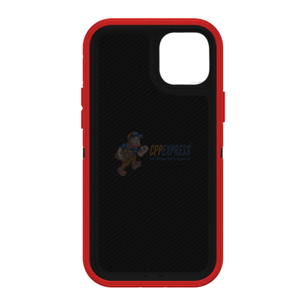 iPhone 15 Plus Shockproof Defender Case Cover Red