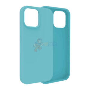 iPhone 15 Pro Max Slim Soft Silicone Protective ShockProof Case Cover Light Blue