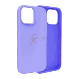 iPhone 15 Pro Max Slim Soft Silicone Protective ShockProof Case Cover Light Purple