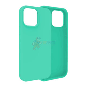 iPhone 15 Pro Max Slim Soft Silicone Protective ShockProof Case Cover Spearmint Green