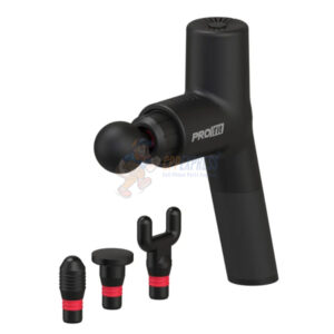 Tzumi PROFIT Percussion Muscle Massager gun with 4 attachments