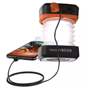 Tzumi Pocket Juice Solar Powered Expandable LED Light and Charger