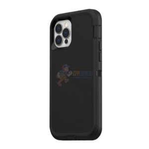 iPhone 13 Pro Max Shockproof Defender Case Cover Black