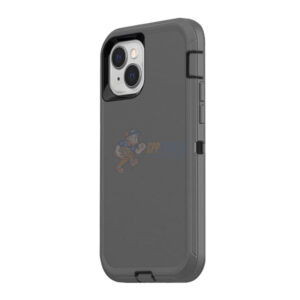 iPhone 14 Plus Shockproof Defender Case Cover Dark Grey