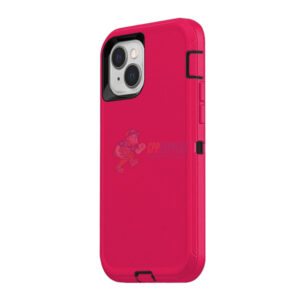 iPhone 14 Plus Shockproof Defender Case Cover Pink