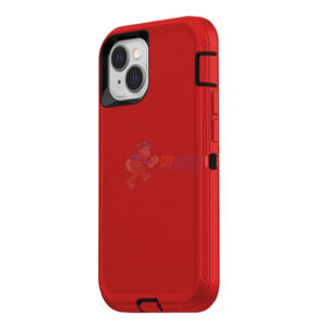 iPhone 13 Mini Shockproof Defender Case Cover Red