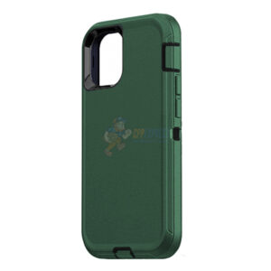 iPhone 12 iPhone 12 Pro 6.1" Shockproof Defender Case Cover Dark Green
