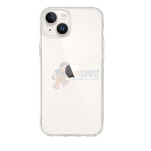 iPhone 15 Clear Transparent Soft Silicone Gel Liquid TPU Slim Back Cover Case