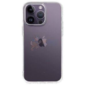 iPhone 15 Pro Max Clear Transparent Soft Silicone Gel Liquid TPU Slim Back Cover Case