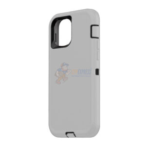 iPhone 11 Shockproof Defender Case Cover Light Grey