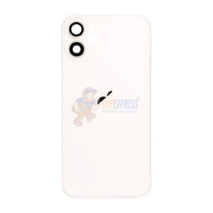 iPhone 12 Mini Battery Back Door Perfect Fit Premium Back Cover Case Housing - White