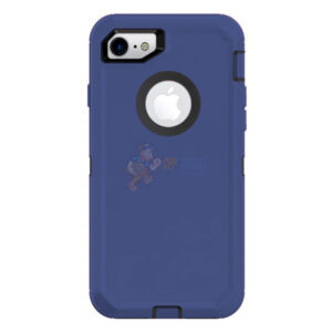 iPhone 7 iPhone 8 Shockproof Defender Case Cover Dark Blue
