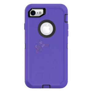 iPhone 7 iPhone 8 Shockproof Defender Case Cover Purple