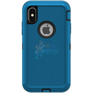 iPhone X iPhone XS Shockproof Defender Case Cover Blue