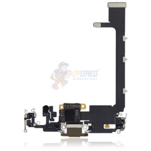 iPhone 11 Pro Max Charging Port Dock Connector Flex Cable Gold